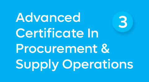 CIPS Level 3- Advanced Certificate in Procurement and Supply Operations